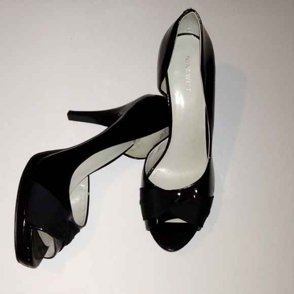Nine West Heels Peep Toe - Picture 1 of 2